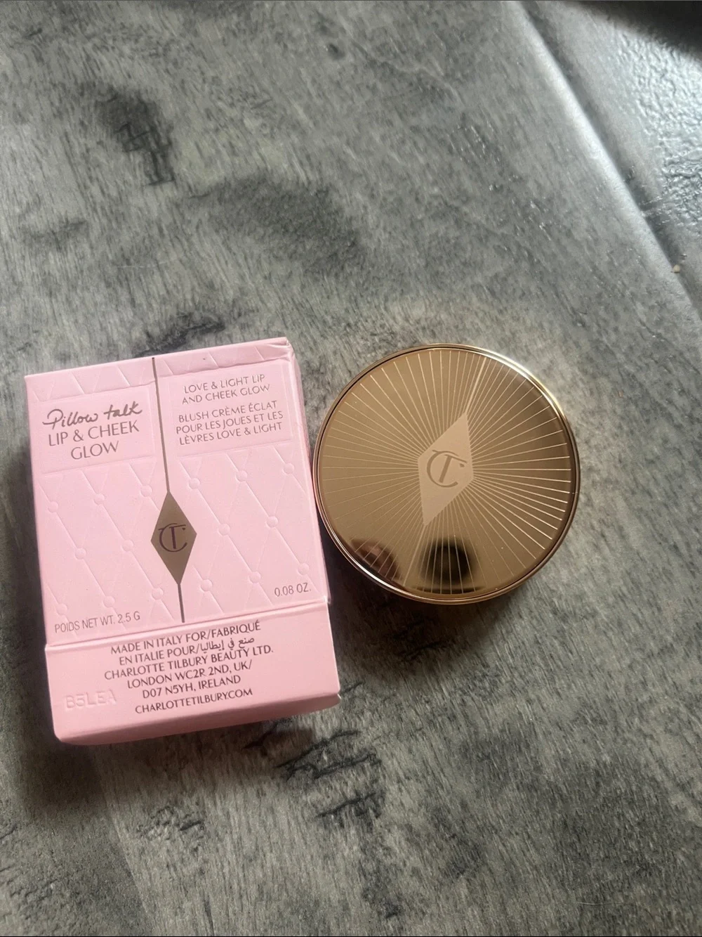 Charlotte Tilbury Pillow Talk Lip & Cheek Glow - Soft Pink